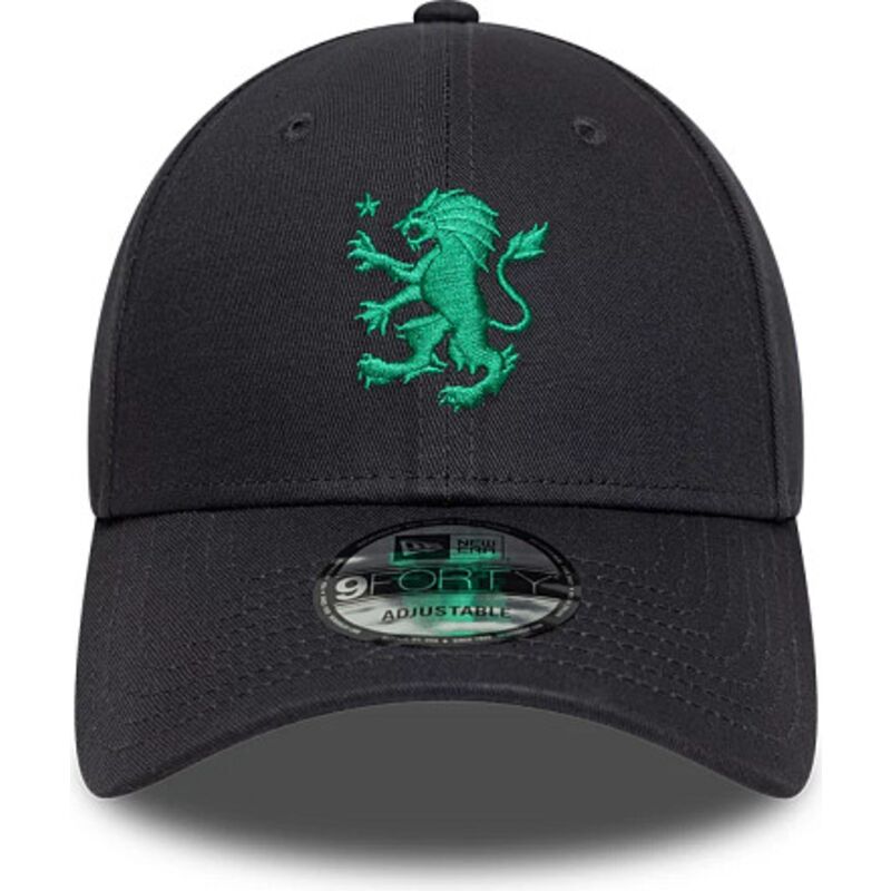 casquette-courbee-grise-ajustable-avec-logo-vert-9forty-seasonal-aston-villa-football-club-premier-league-new-era casquette-courbee-grise-ajustable-avec-logo-vert-9forty-seasonal-aston-villa-football-club-premier-league-new-era