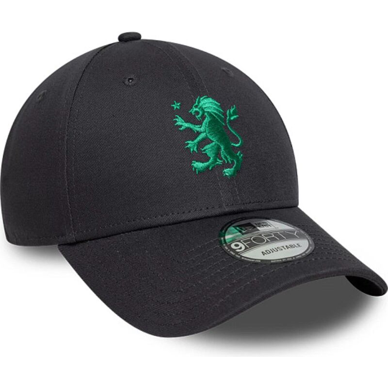 casquette-courbee-grise-ajustable-avec-logo-vert-9forty-seasonal-aston-villa-football-club-premier-league-new-era casquette-courbee-grise-ajustable-avec-logo-vert-9forty-seasonal-aston-villa-football-club-premier-league-new-era