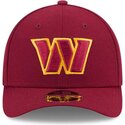 mutzen-gebogen-rot-snapback-9forty-m-crown-team-der-washington-commanders-nfl-von-new-era