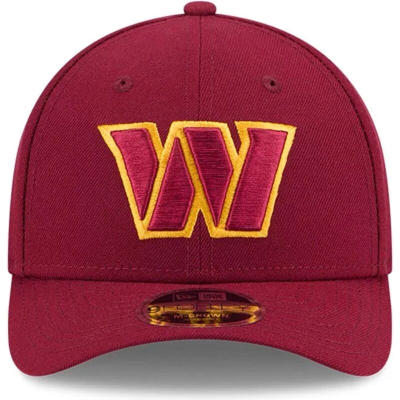 casquette-courbee-rouge-snapback-9forty-m-crown-team-washington-commanders-nfl-new-era