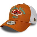 casquette-trucker-orange-et-blanche-a-frame-fishing-new-era
