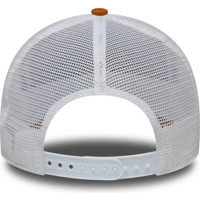 casquette-trucker-orange-et-blanche-a-frame-fishing-new-era casquette-trucker-orange-et-blanche-a-frame-fishing-new-era