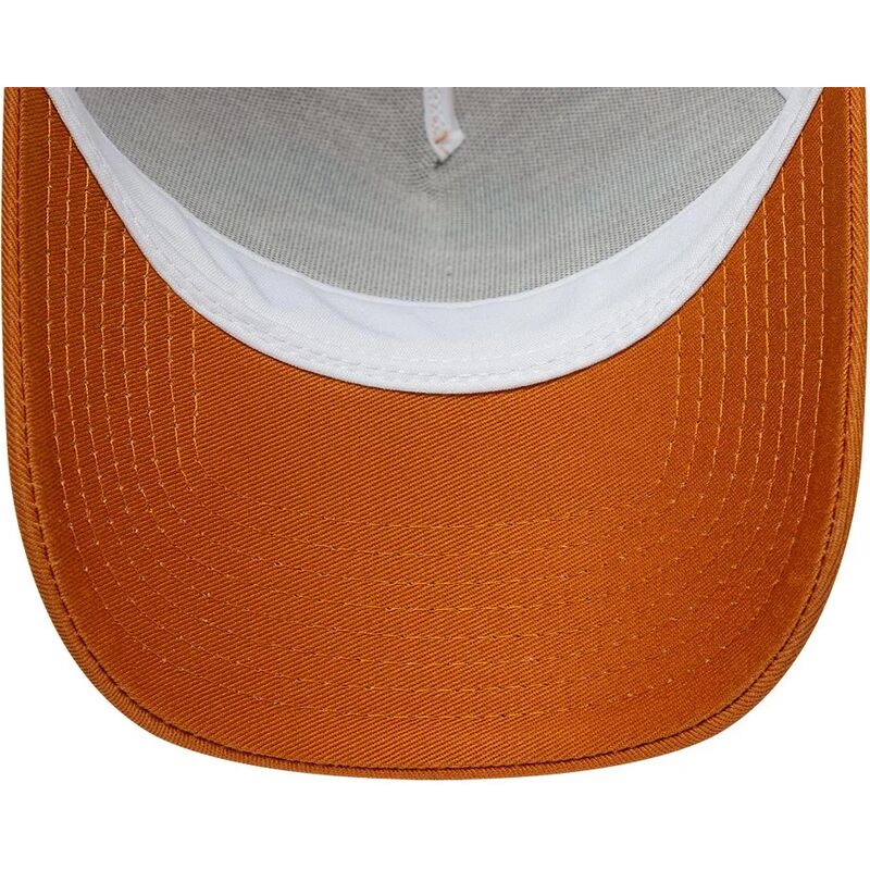 casquette-trucker-orange-et-blanche-a-frame-fishing-new-era casquette-trucker-orange-et-blanche-a-frame-fishing-new-era
