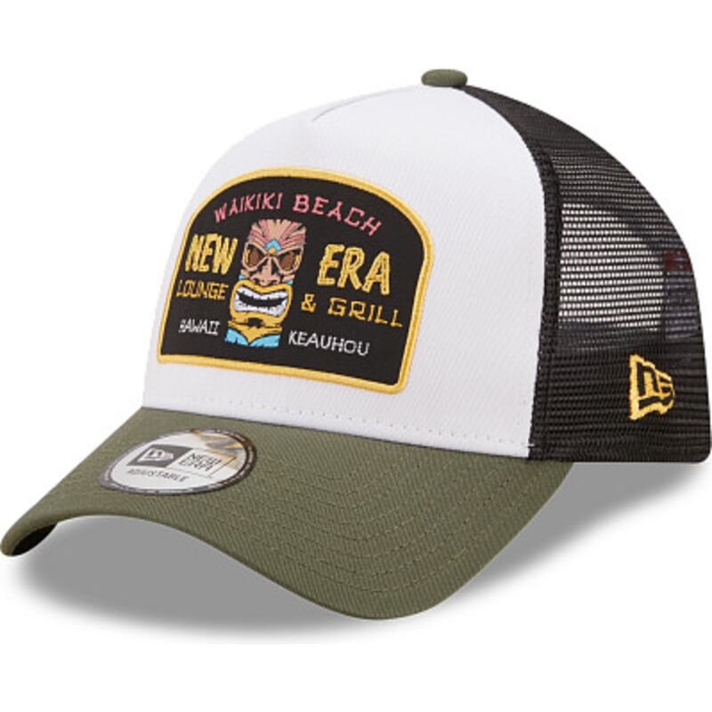 mutzen-gebogen-grun-snapback-a-frame-location-icon-der-hawaii-von-new-era