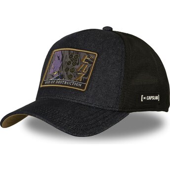 Mützen gebogen marineblau snapback DBS9 DES Beerus Dragon Ball von Capslab