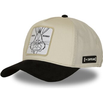 Mützen gebogen beige snapback LOO14 BIC Bugs Bunny Looney Tunes von Capslab