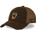 casquette-trucker-marron-diable-tasmanie-loo14-taz-looney-tunes-capslab