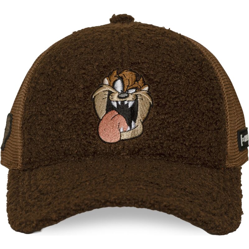 casquette-trucker-marron-diable-tasmanie-loo14-taz-looney-tunes-capslab