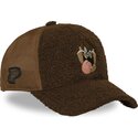 mutzen-gebogen-braun-snapback-tasmanischer-teufel-looney-tunes-von-capslab