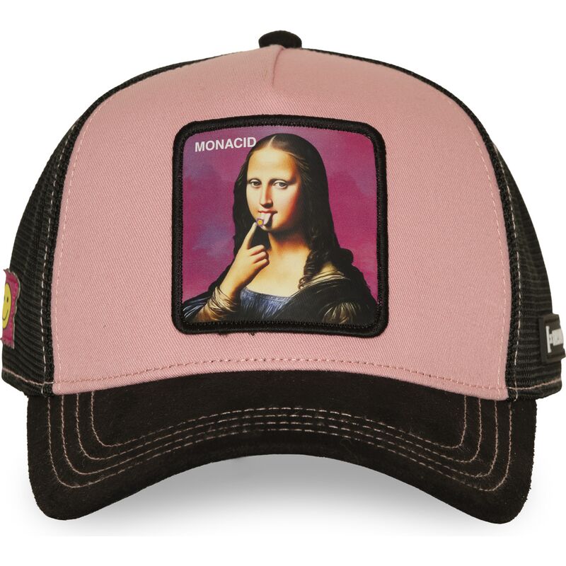 mutzen-gebogen-rosa-snapback-acid-art1-monacid-mona-lisa-famous-von-capslab mutzen-gebogen-rosa-snapback-acid-art1-monacid-mona-lisa-famous-von-capslab