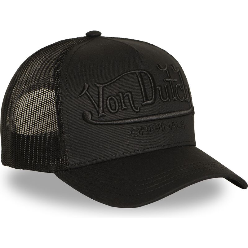 schwarze-trucker-kappe-emb03-von-von-dutch schwarze-trucker-kappe-emb03-von-von-dutch
