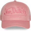 casquette-trucker-rose-emb05-von-dutch