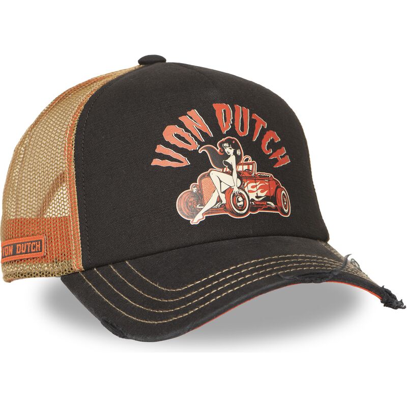 schwarze-und-beige-trucker-kappe-crew31-von-von-dutch