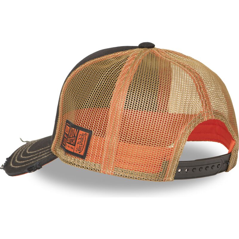 schwarze-und-beige-trucker-kappe-crew31-von-von-dutch