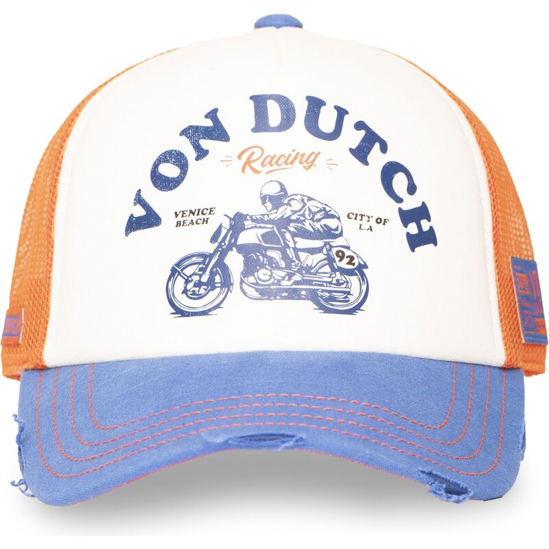 trucker-cap-orange-und-blau-crew34-von-von-dutch