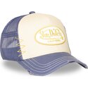 casquette-trucker-beige-et-violette-used-13-von-dutch