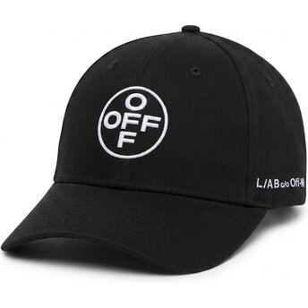 Mützen gebogen schwarz verstellbares band Off Embroidered Twill von L/AB c/o Off-White™