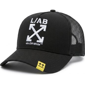 Mützen gebogen schwarz snapback Clamp Arrows von L/AB c/o Off-White™