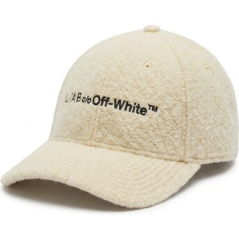 Mützen gebogen gelb verstellbares band Embroidered Sherpa von L/AB c/o Off-White™