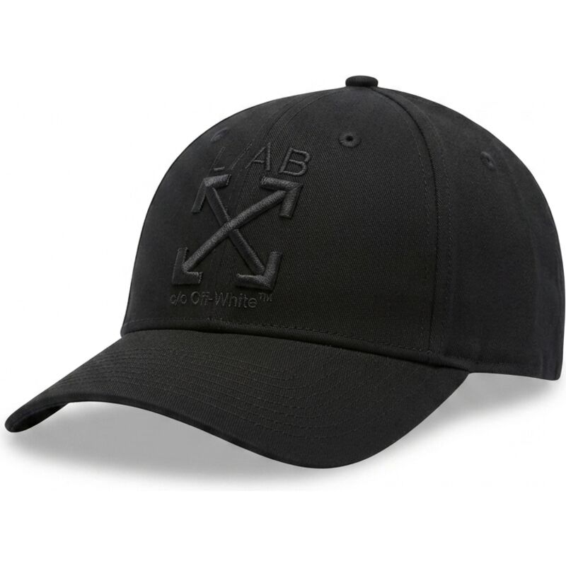 mutzen-gebogen-schwarz-verstellbares-band-clamp-arrows-twill-von-l-ab-c-o-off-white