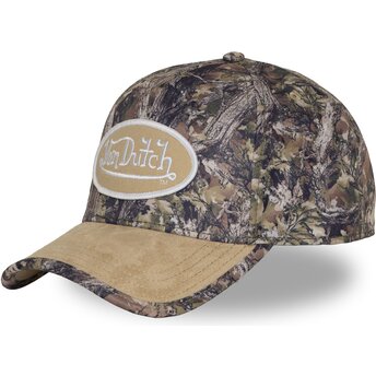 Mützen gebogen beige snapback REKA03 von Von Dutch