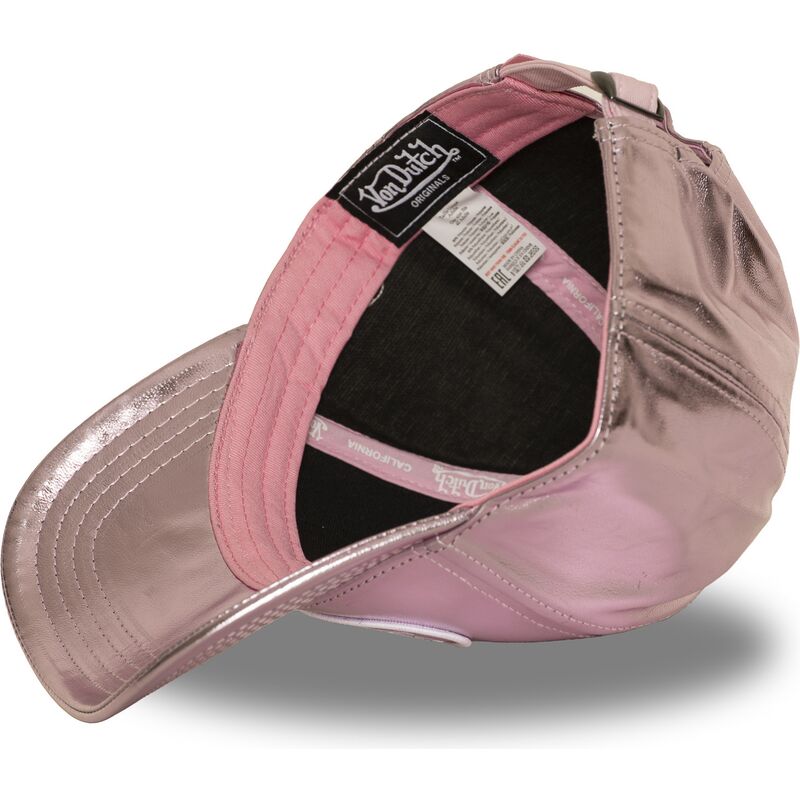 casquette-courbee-rose-ajustable-shinr-von-dutch casquette-courbee-rose-ajustable-shinr-von-dutch