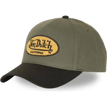 Mützen gebogen grün snapback TERRY FK von Von Dutch