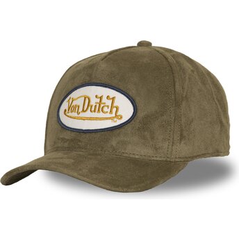 Mützen gebogen grün snapback FUR FK von Von Dutch