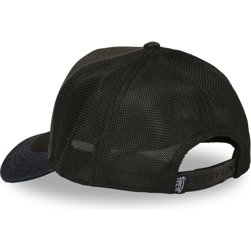 casquette-trucker-grise-et-noire-shield06-von-dutch casquette-trucker-grise-et-noire-shield06-von-dutch