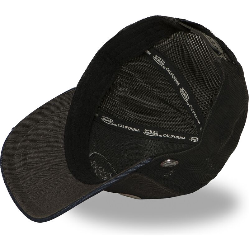 casquette-trucker-grise-et-noire-shield06-von-dutch casquette-trucker-grise-et-noire-shield06-von-dutch
