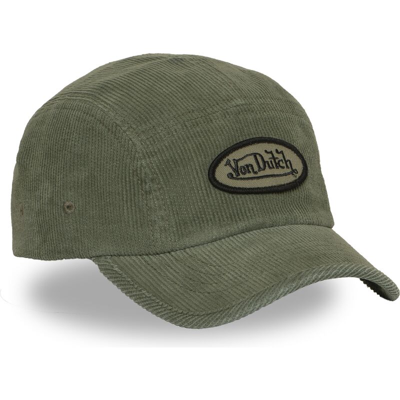 casquette-5-panel-courbee-verte-ajustable-c5p-vel03-von-dutch