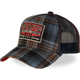 Mützen gebogen marineblau snapback CAR09 von Von Dutch