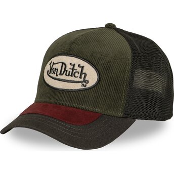 Mützen gebogen grün snapback SHIELD07 von Von Dutch
