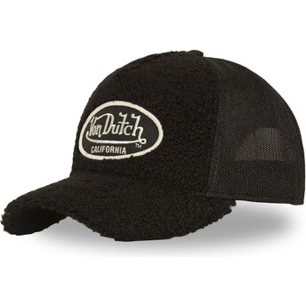 Mützen gebogen schwarz snapback SHER NR von Von Dutch