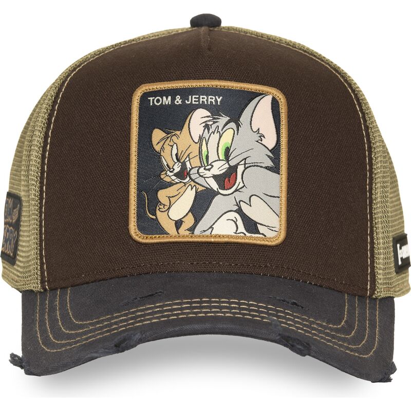 mutzen-gebogen-braun-snapback-taj9-jat-tom-und-jerry-looney-tunes-von-capslab mutzen-gebogen-braun-snapback-taj9-jat-tom-und-jerry-looney-tunes-von-capslab