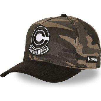 Mützen gebogen tarnung snapback CL/DB8/1/CTA/CAP Capsule Corporation Dragon Ball von Capslab
