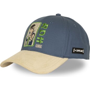 Mützen gebogen blau snapback BOR KAW Kawaki Uzumaki Boruto von Capslab