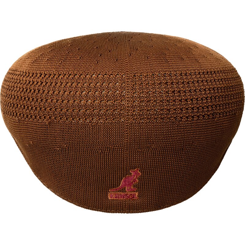 braune-barett-tropic-504-ventair-cognac-von-kangol