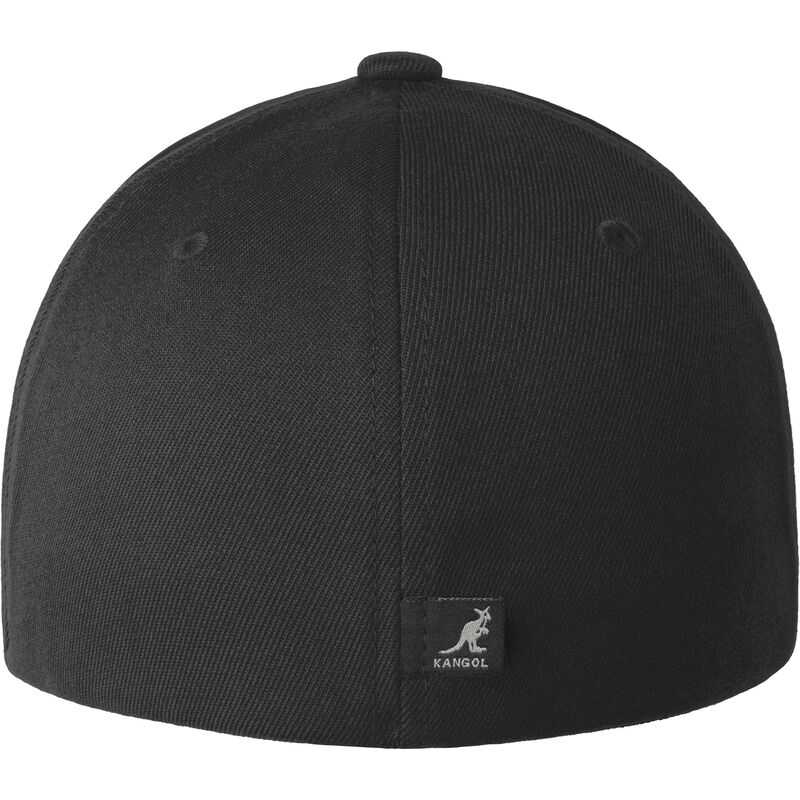 schwarze-gebogene-verstellbare-mutze-wool-flexfit-baseball-beluga-black-von-kangol
