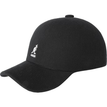 Mützen gebogen schwarz verstellbares band Bamboo Adj Spacecap von Kangol