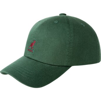 Mützen gebogen grün verstellbares band Washed Baseball Algae von Kangol