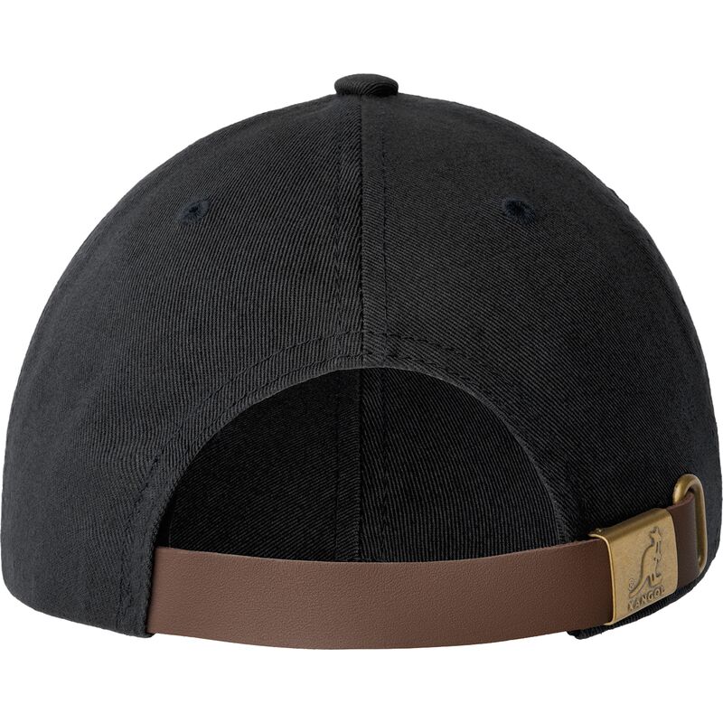 gorra-curva-negra-ajustable-washed-baseball-black-de-kangol gorra-curva-negra-ajustable-washed-baseball-black-de-kangol