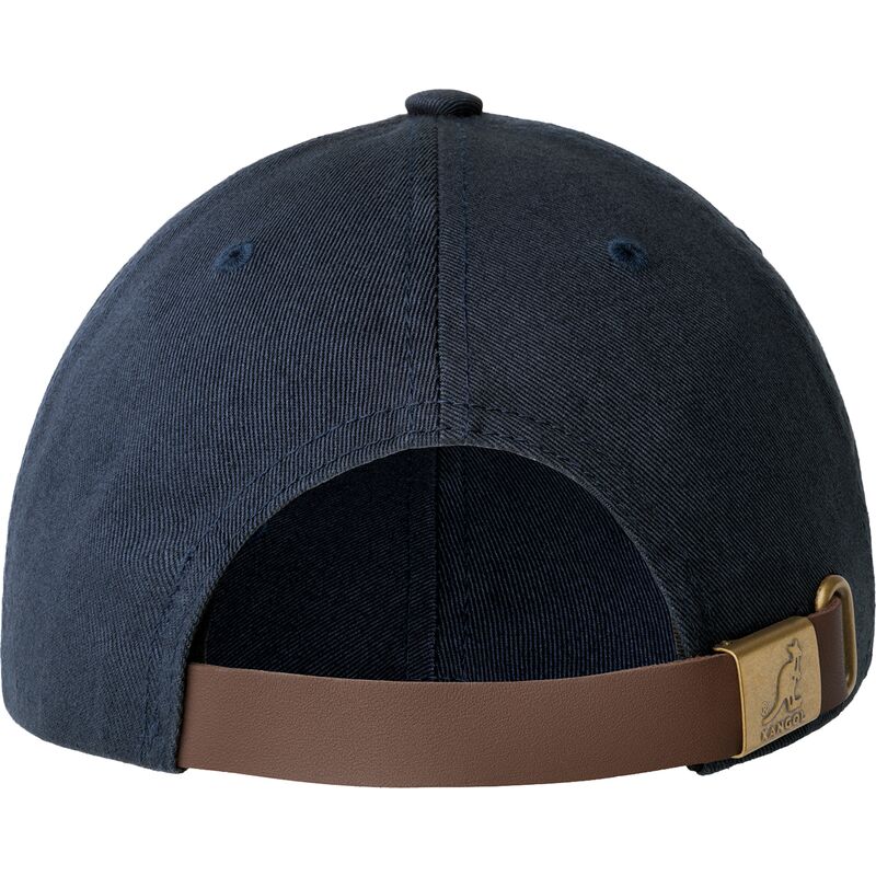 marineblaue-verstellbare-curved-cap-washed-baseball-navy-von-kangol marineblaue-verstellbare-curved-cap-washed-baseball-navy-von-kangol