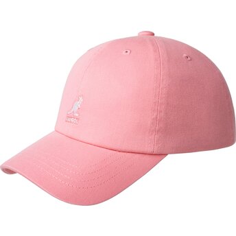 Mützen gebogen rosa verstellbares band Washed Baseball Pepto von Kangol