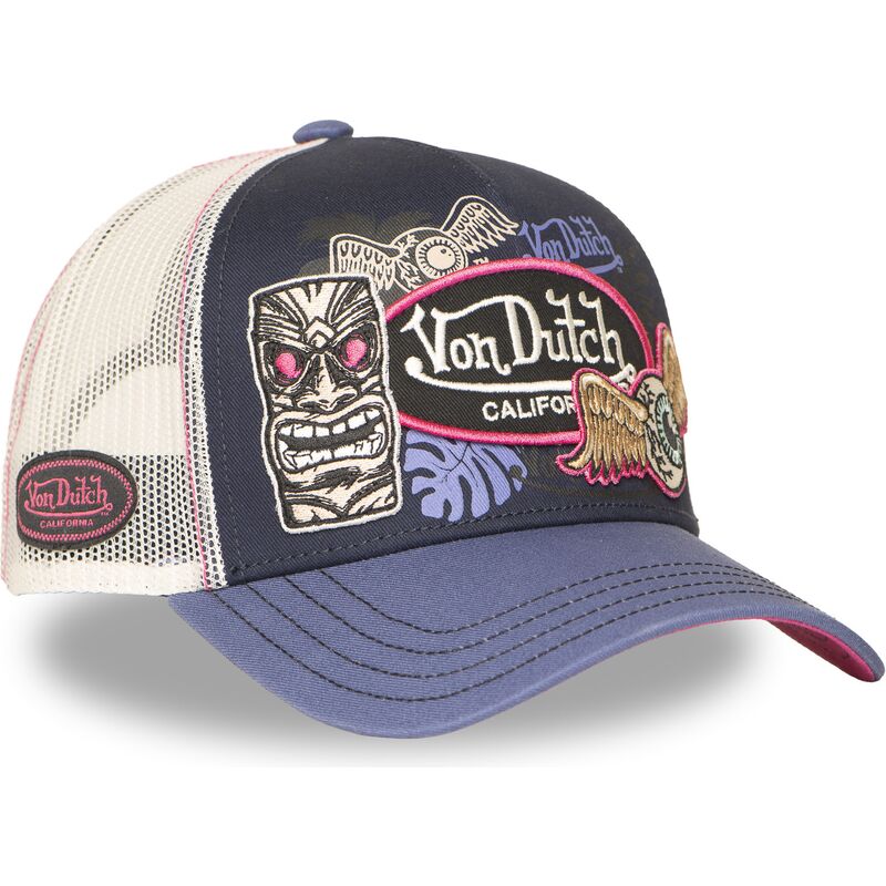 casquette-trucker-violette-patches14-von-dutch
