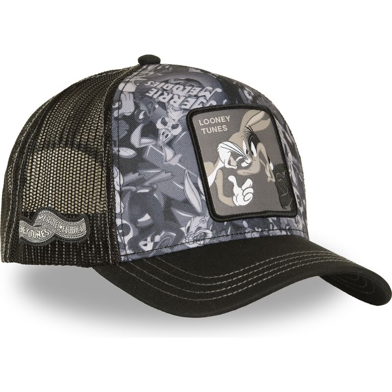 mutzen-gebogen-schwarz-snapback-loo14-duo-bugs-bunny-und-daffy-duck-looney-tunes-von-capslab
