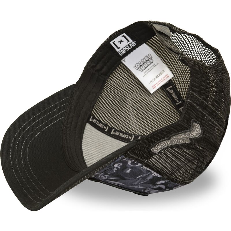 casquette-trucker-noire-bugs-bunny-et-daffy-duck-loo14-duo-looney-tunes-capslab casquette-trucker-noire-bugs-bunny-et-daffy-duck-loo14-duo-looney-tunes-capslab