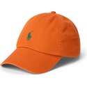 mutzen-gebogen-orange-verstellbares-band-cotton-chino-classic-sport-von-polo-ralph-lauren