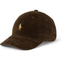 mutzen-gebogen-braun-verstellbares-band-corduroy-von-polo-ralph-lauren