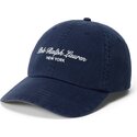 mutzen-gebogen-marineblau-verstellbares-band-woven-script-von-polo-ralph-lauren
